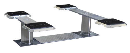 ZS SQUARE II 3.5 FT Двухплунжерный подъемник (с платформой для подхвата под кузов)