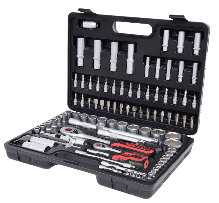 Set chei tubulare 1/4"+1/2", 96 buc.