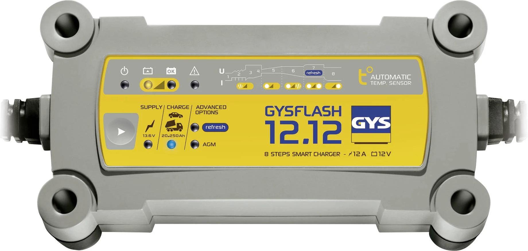 Зарядное устройство GYSFLASH 12.12 12А,12В, 20-250Ah