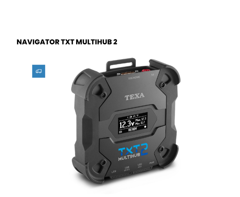 Диагностический сканер, универсальный NAVIGATOR TXT MULTIHUB 2 + TRUCKS
