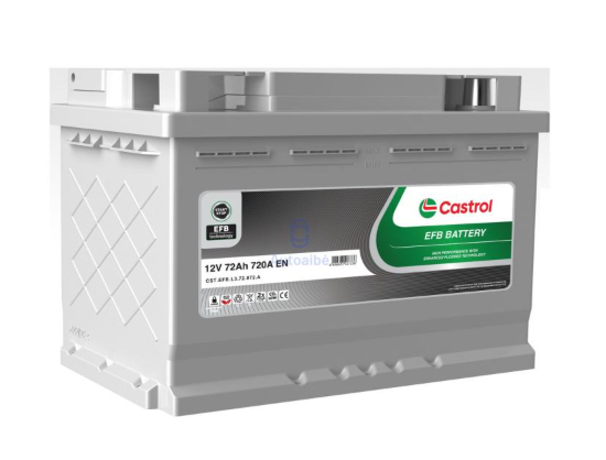Аккумулятор CASTROL 72 Ah 720A EFB