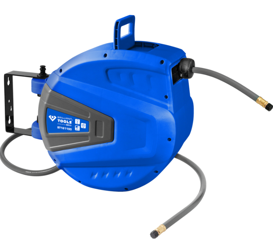 Rolă automată pentru furtun de aer, Ø 10 mm x 15 m
