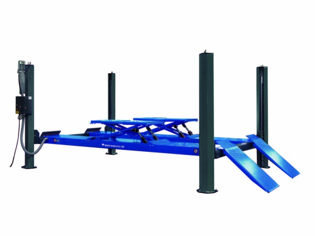 CARLIFT II 4.0 четырехстоечный электрогидравлический  подъемник 4 т