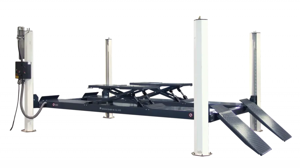CARLIFT II 4.0 W четырехстоечный электрогидравлический  подъемник 4 т