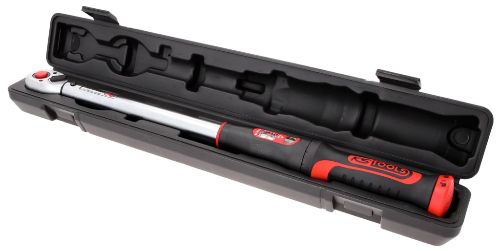 Динамометрический ключ с трещоткой 1/2 дюйма, 20-200 Нм KS TOOLS