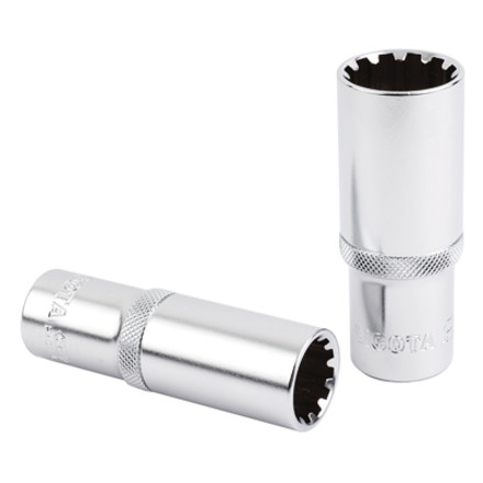 Головка торцевая глубокая spline 3/8" 12 мм