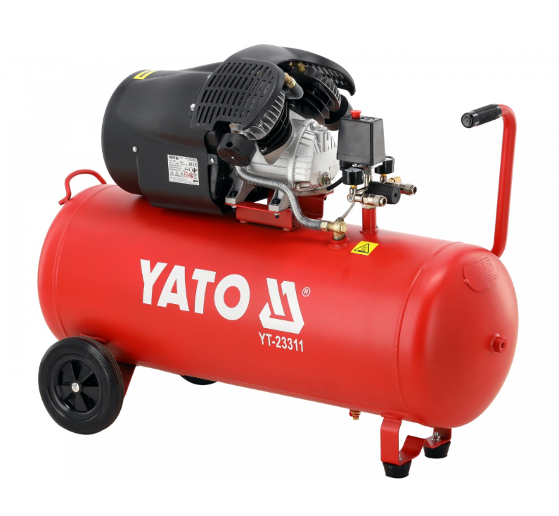 Компрессор 2.2 кВт 220 - 240 В 8 бар 100 л Yato