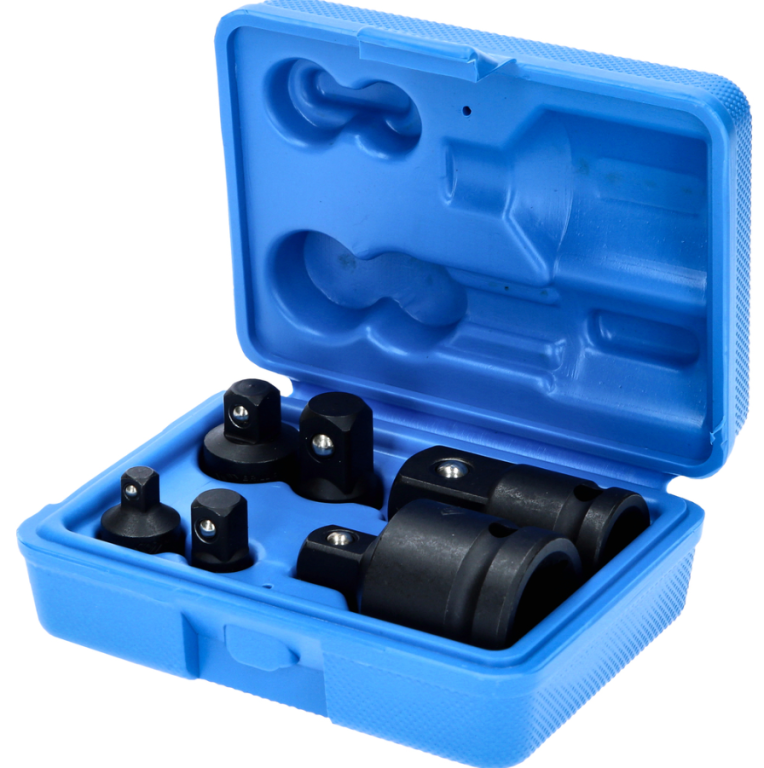 Set adaptor impact, 6 buc., 1/4" + 3/8" + 1/2" + 3/4"