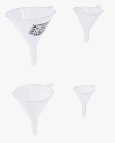 Set pâlnii  sigur pentru alimente  Ø 55 - 125 mm  4 buc.