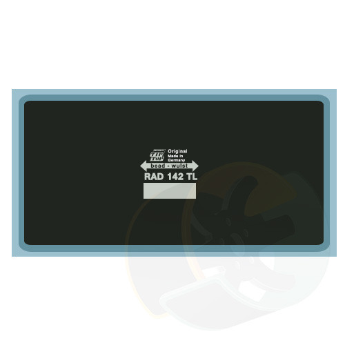 Пластырь радиальный TL 142 130 х 260 мм