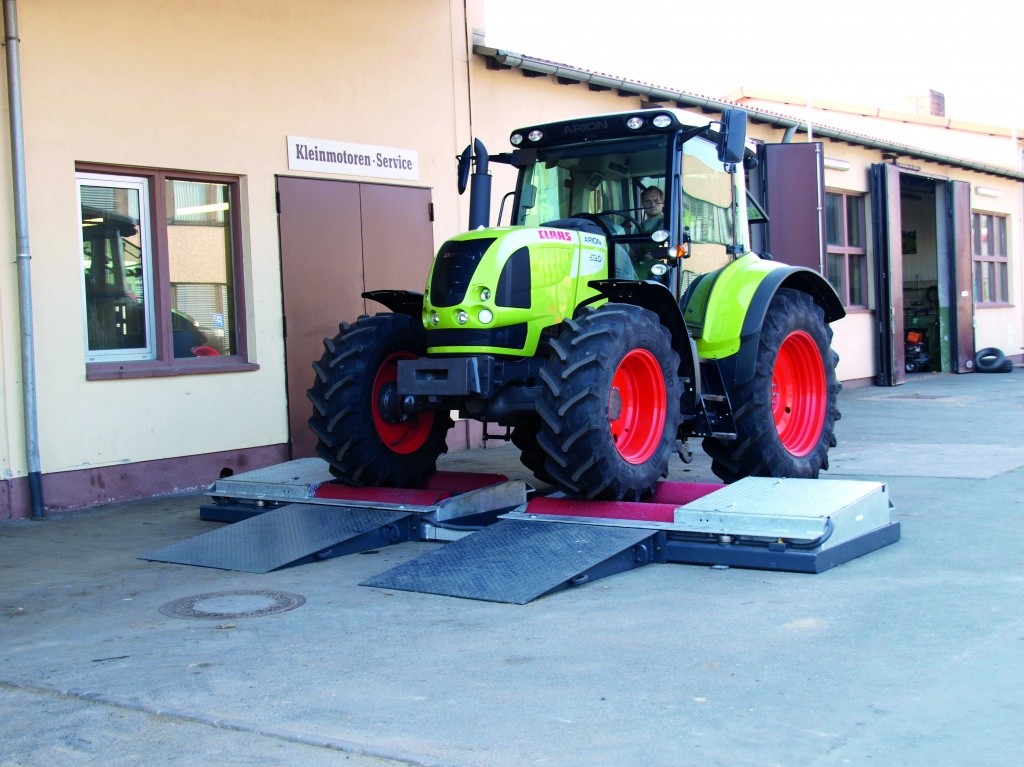 Роликовый тормозной стенд для сельскохозяйственной техники MBT 6250 Eurosystem