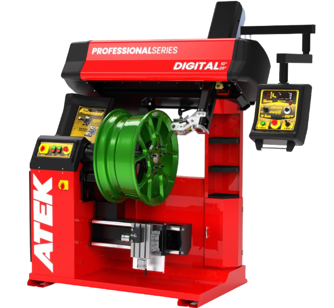 Mașină digitală de aliniere a roților ATEK 10″-26″