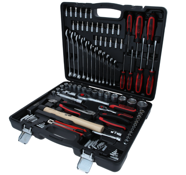 Set universal scule 1/4" + 1/2", 97 buc.
