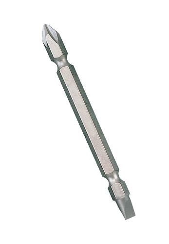 Вставка (битa) 2-ух сторонняя 1/4" PH2+PH3 длина 65 мм